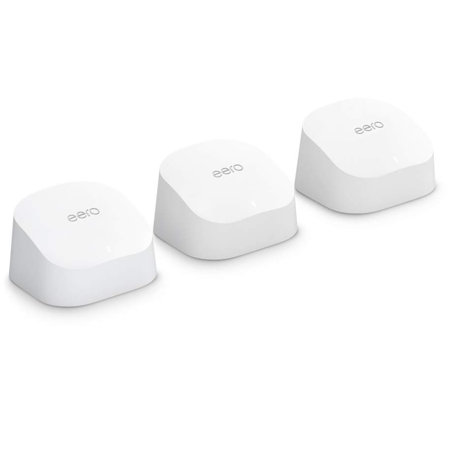 Amazon eero 6 mesh wifi system (3-pack)