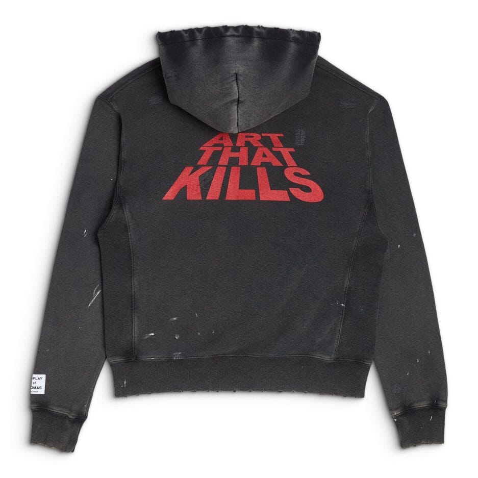 ATK DISTRESSED LOGO GALLERY DEPT HOODIE