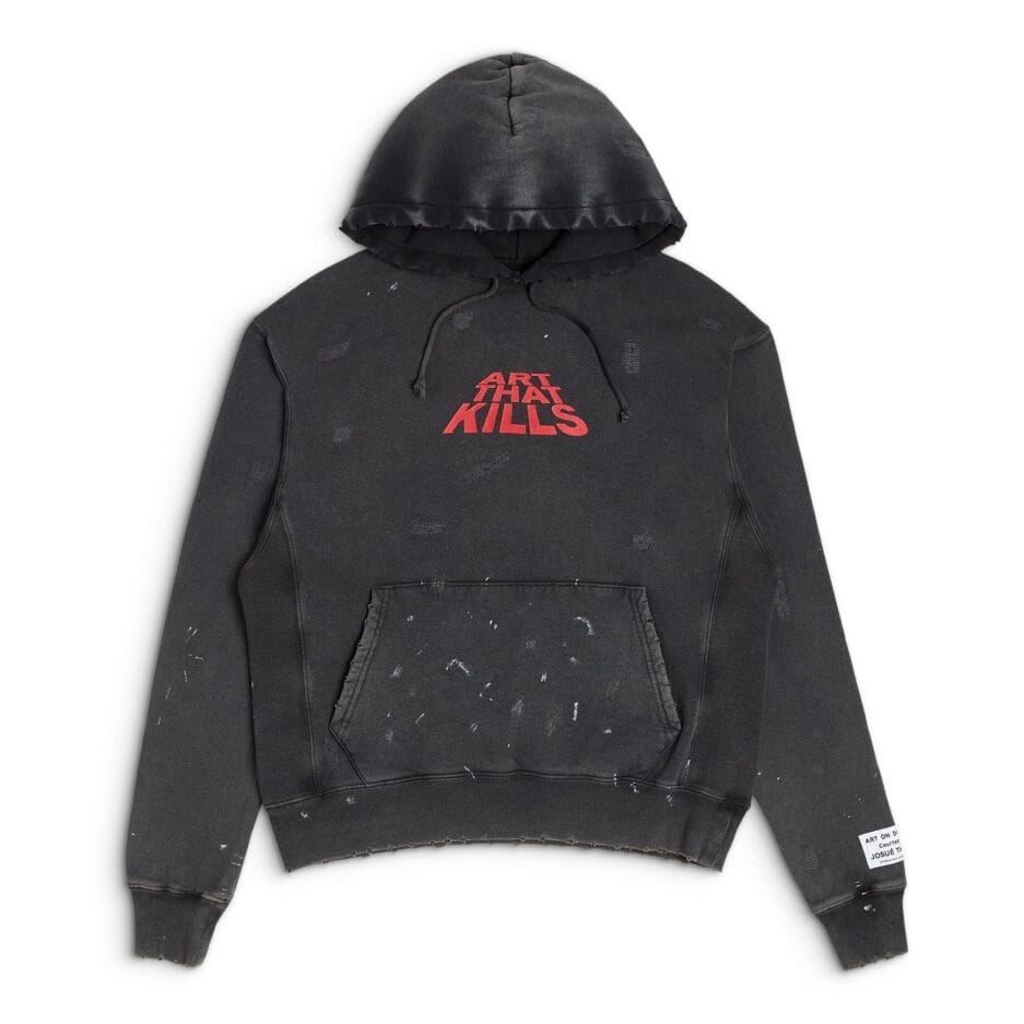 ATK DISTRESSED LOGO GALLERY DEPT HOODIE