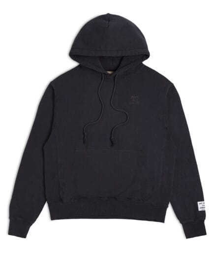 ATK REVERSIBLE LOGO BLACK GALLERY DEPT HOODIE