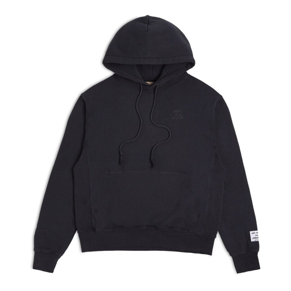 ATK REVERSIBLE LOGO BLACK GALLERY DEPT HOODIE