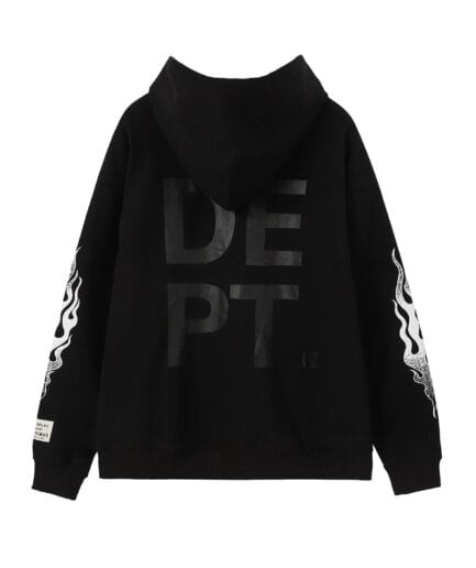 BLACK GALLERY DEPT FLAME HOODIE