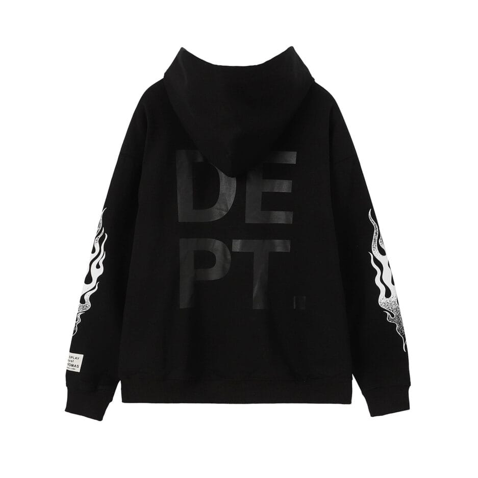 BLACK GALLERY DEPT FLAME HOODIE