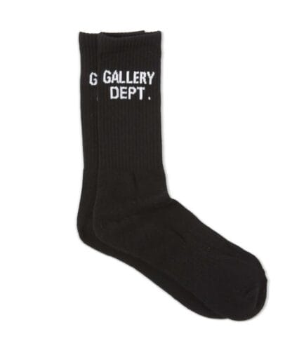 CLEAN BLACK GALLERY DEPT SOCKS