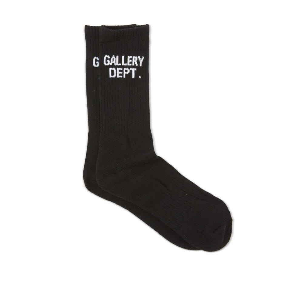 CLEAN BLACK GALLERY DEPT SOCKS