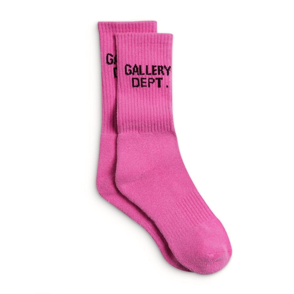 CLEAN FLO PINK GALLERY DEPT SOCKS