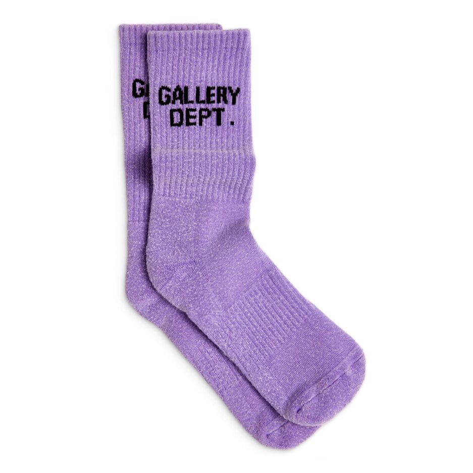 CLEAN FLO PURPLE GALLERY DEPT SOCKS