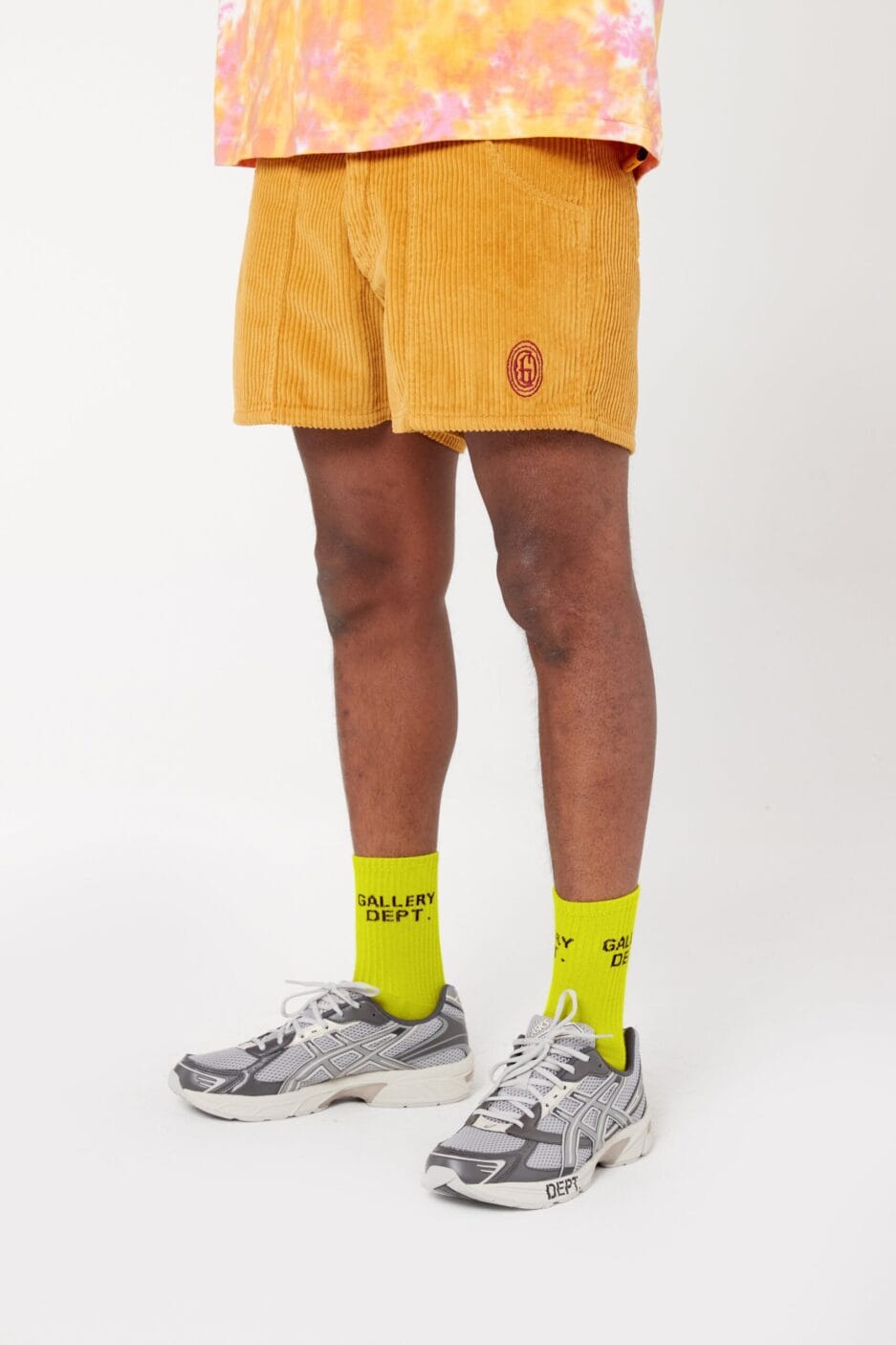 CLEAN FLO YELLOW GALLERY DEPT SOCKS