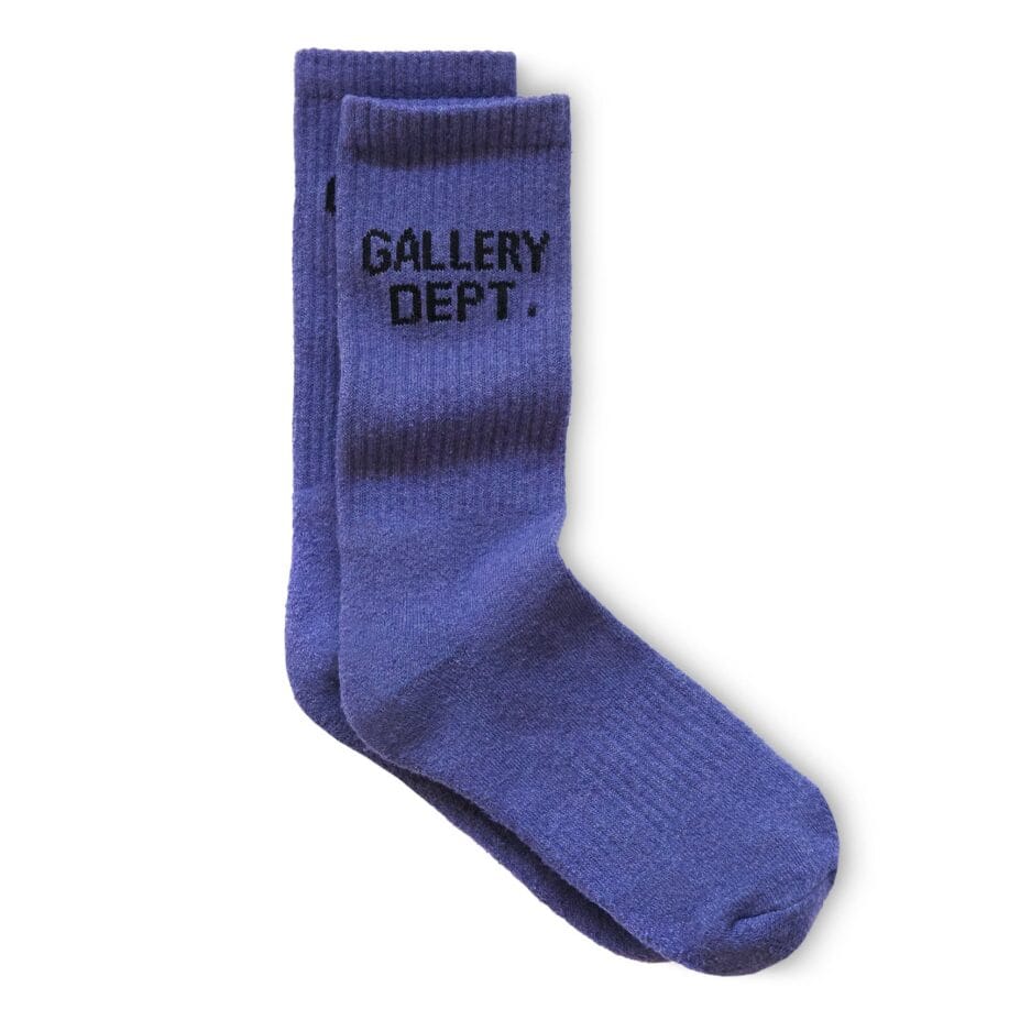 CLEAN PURPLE GALLERY DEPT SOCKS