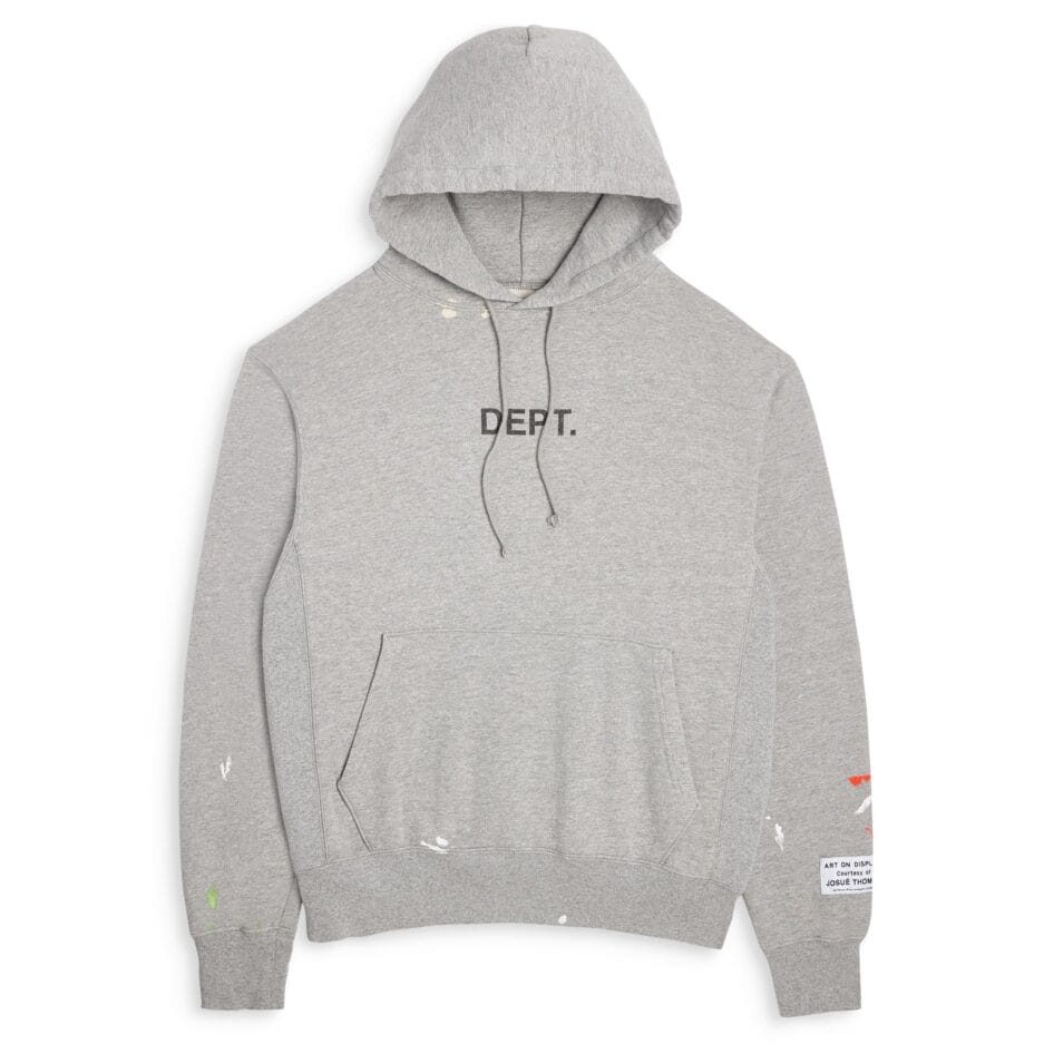 DEPT LOGO PAINTED GALLERY DEPT HOODIE