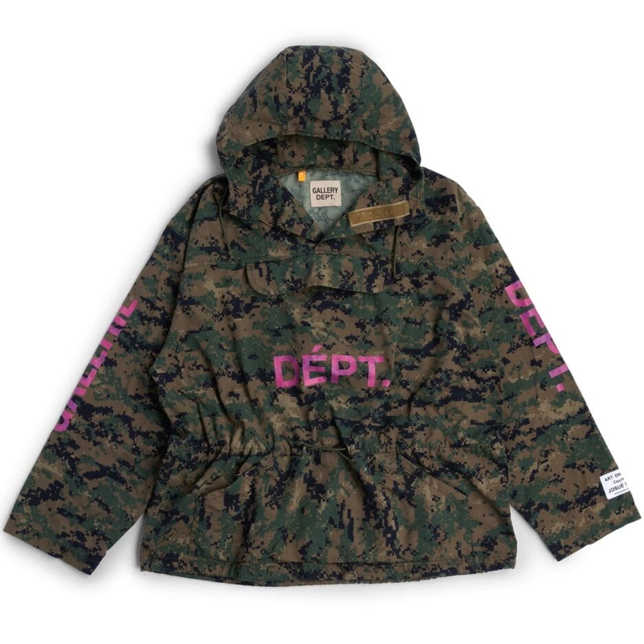 DIGITAL CAMO GALLERY DEPT ANORAK