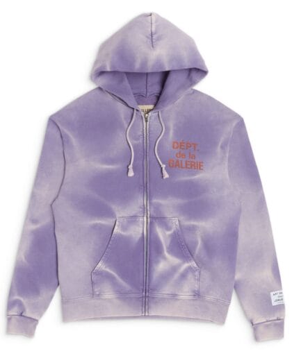 FRENCH ZIP UP GALLERY DEPT HOODIE