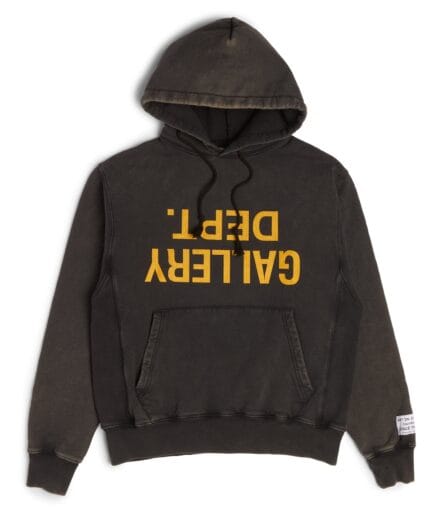 FUCKED UP LOGO BLACK GALLERY DEPT HOODIE