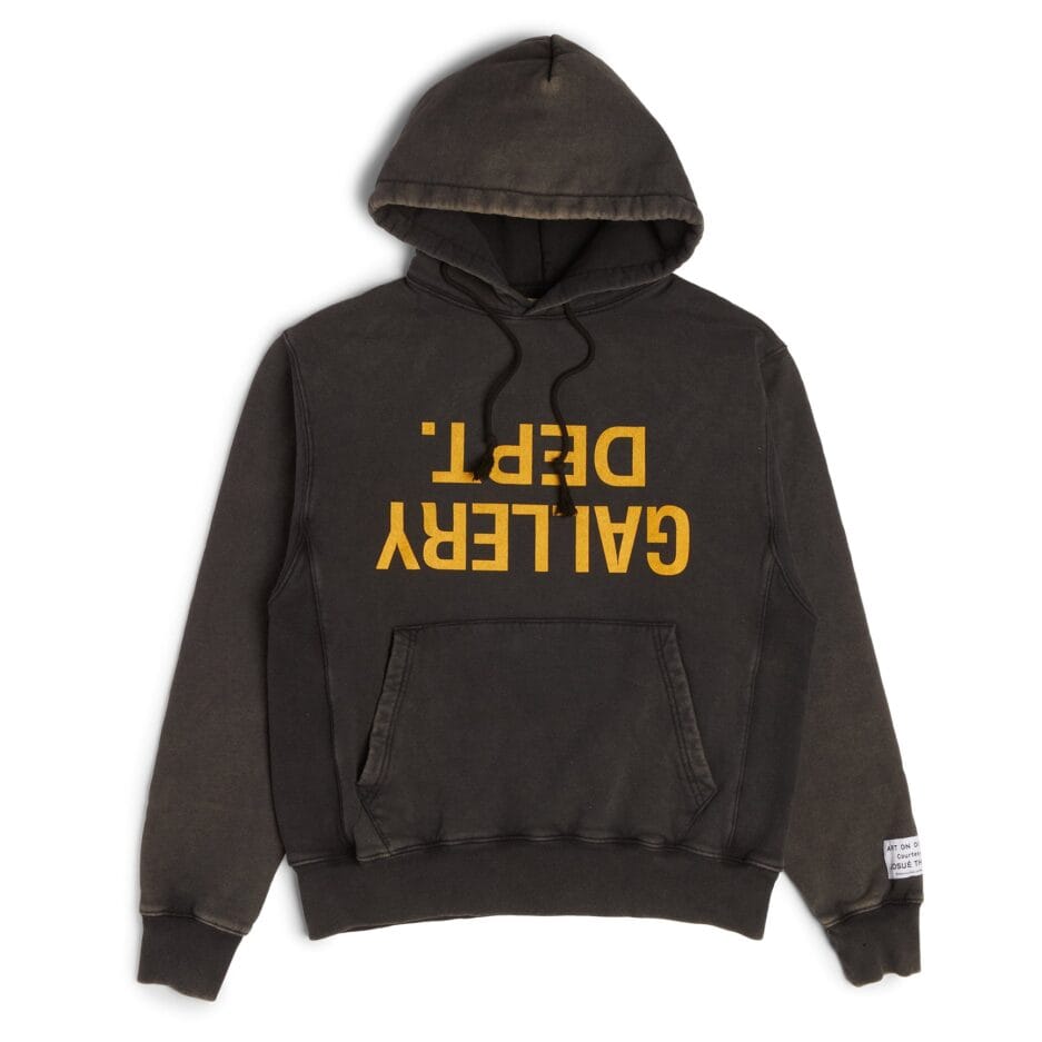 FUCKED UP LOGO BLACK GALLERY DEPT HOODIE