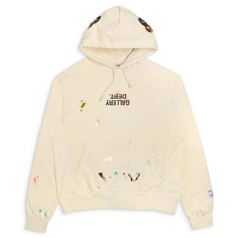 GALLERY DEPT G-PATCH FUCKED UP LOGO HOODIE