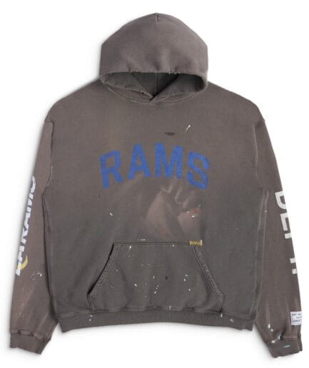 GALLERY DEPT X LA RAMS 90'S VINTAGE HOODIE