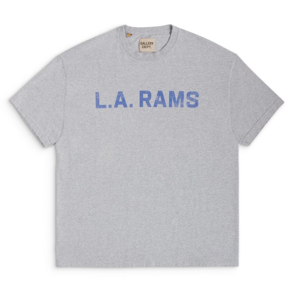 GALLERY DEPT X LA RAMS VINTAGE T-SHIRT