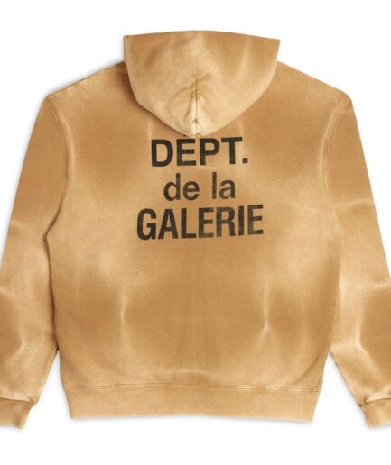 GALLERY DEPT ZIP UP HOODIE