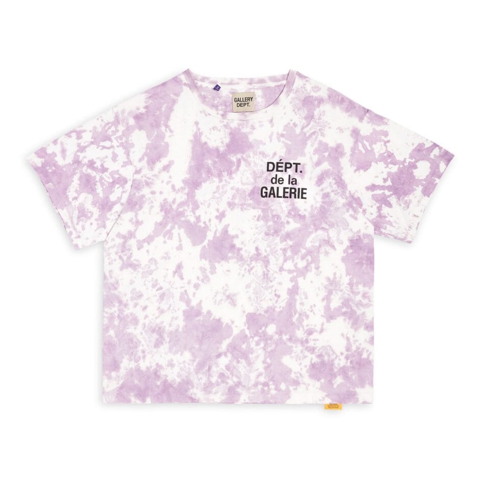 LAVENDER TIE DYE GALLERY DEPT T-SHIRT