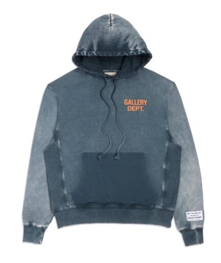 REVERSIBLE NAVY FRENCH LOGO GALLERY DEPT HOODIE