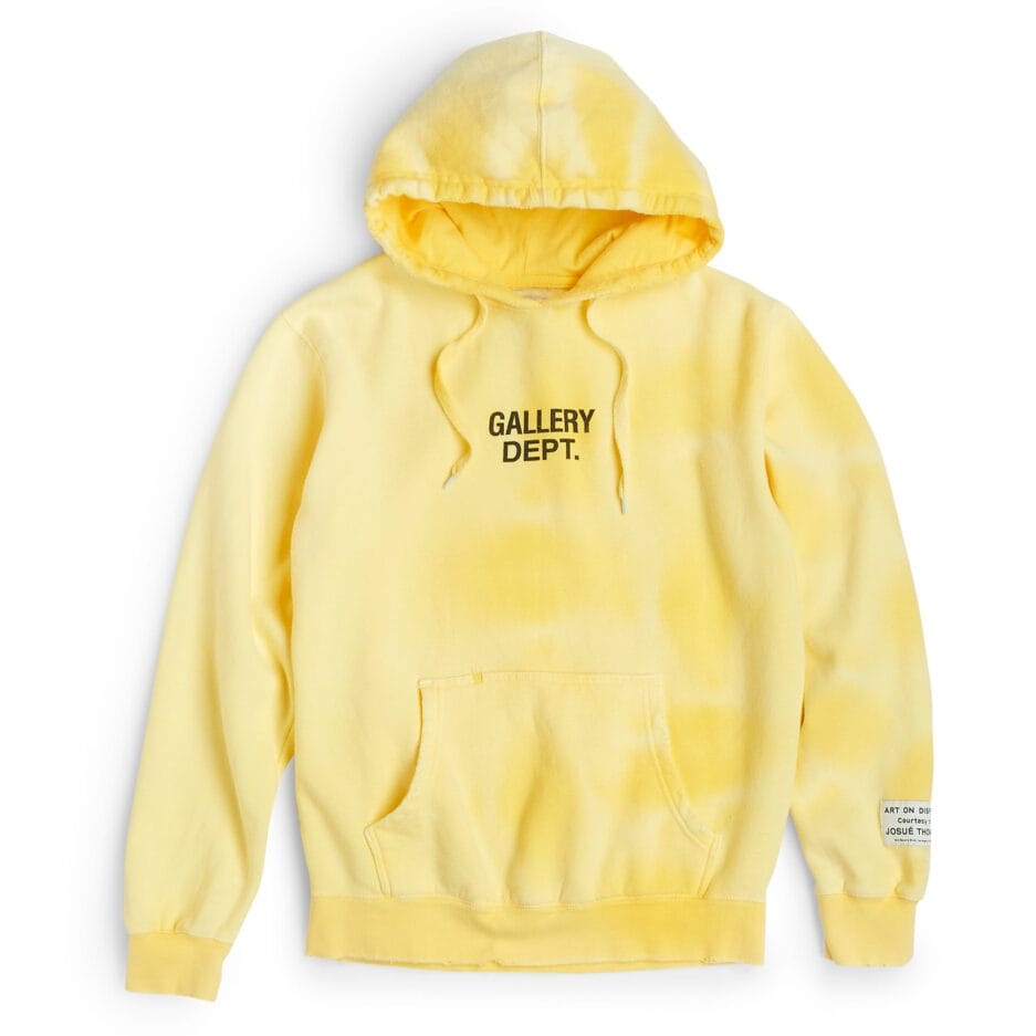 SUNFADED CENTER LOGO GALLERY DEPT HOODIE