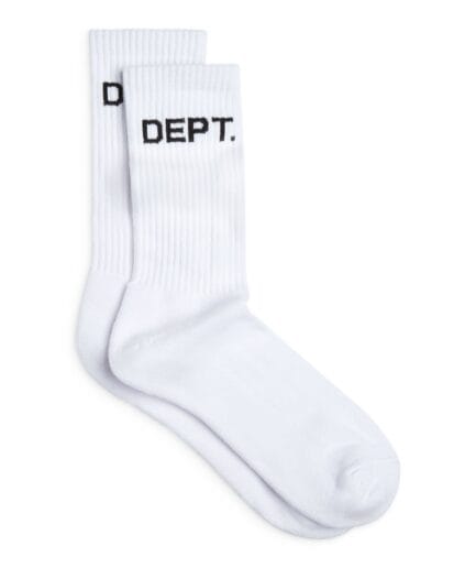 WHITE DEPT SOCKS