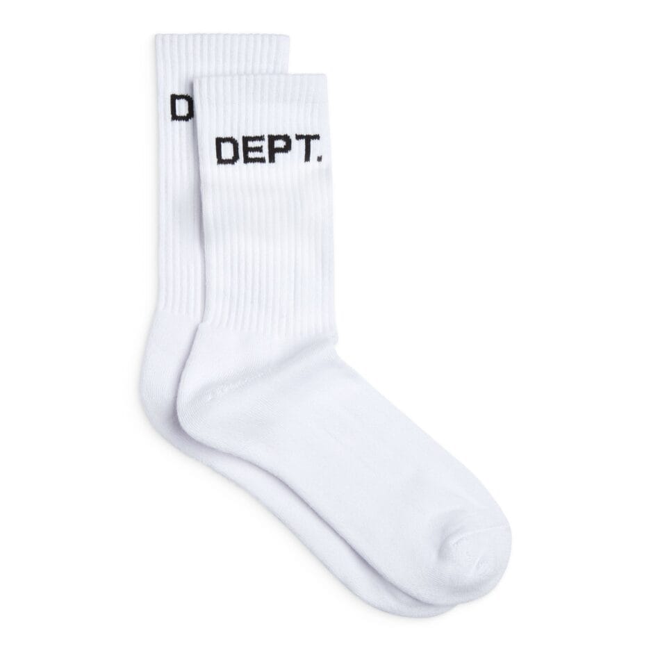 WHITE DEPT SOCKS