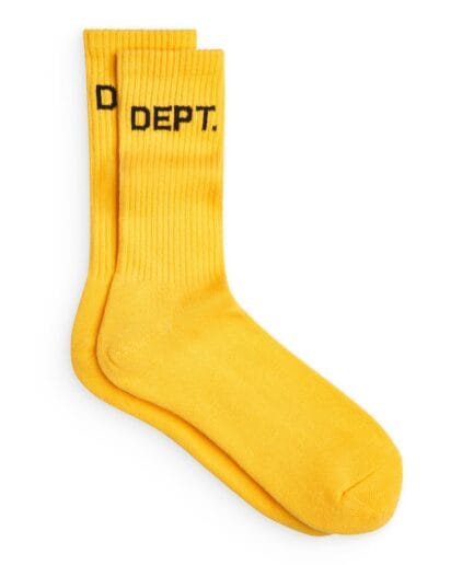 YELLOW DEPT SOCKS