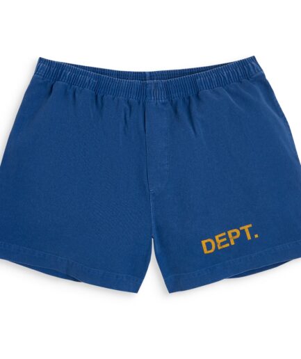 BLUE DEPT LOGO ZUMA SHORTS