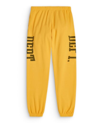 DEPT GYM GOLD YELLOW SWEATPANT