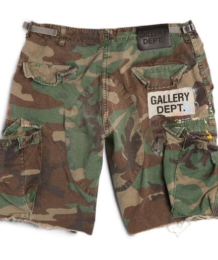 G PATCH WOODLAND GALLERY DEPT CAMO CARGO SHORTS