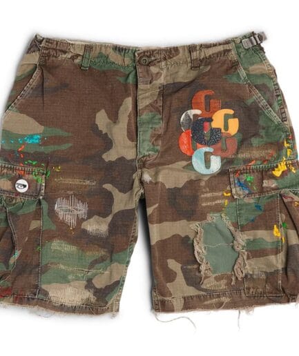 G PATCH WOODLAND GALLERY DEPT CAMO CARGO SHORTS