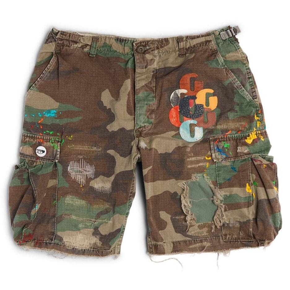 G PATCH WOODLAND GALLERY DEPT CAMO CARGO SHORTS