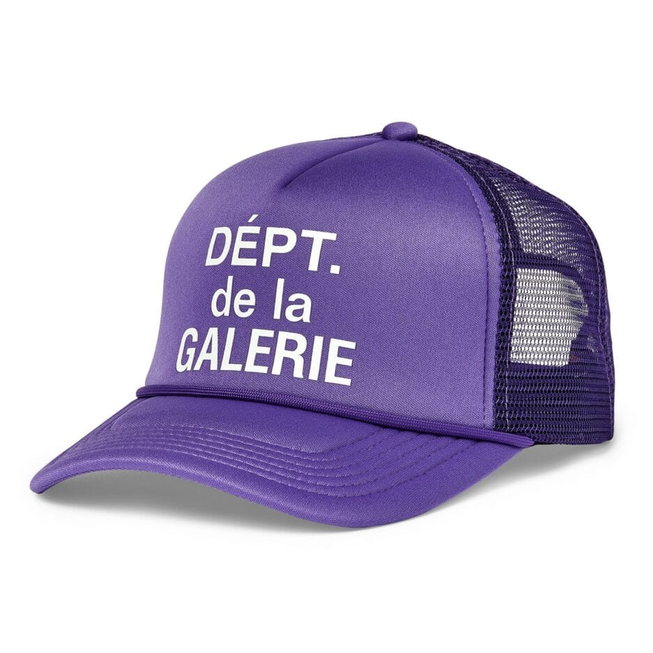 GALLERY DEPT FRENCH LOGO TRUCKER HAT