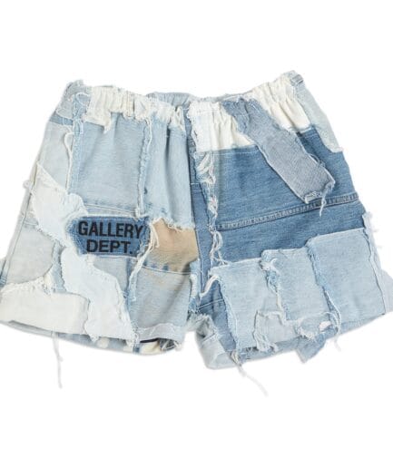 GALLERY DEPT PATCHWORK DENIM ZUMA SHORTS