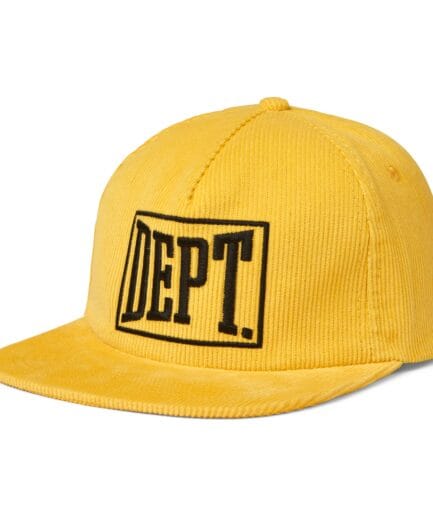 GYM DEPT LOGO YELLOW HAT