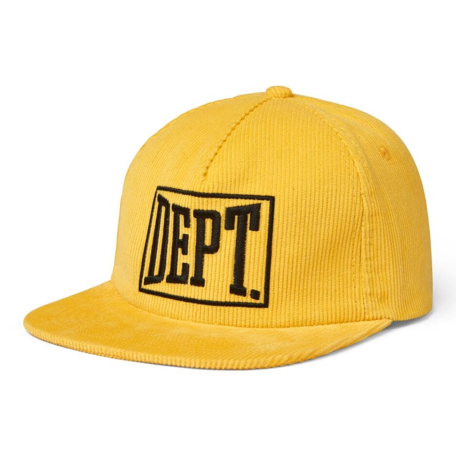 GYM DEPT LOGO YELLOW HAT