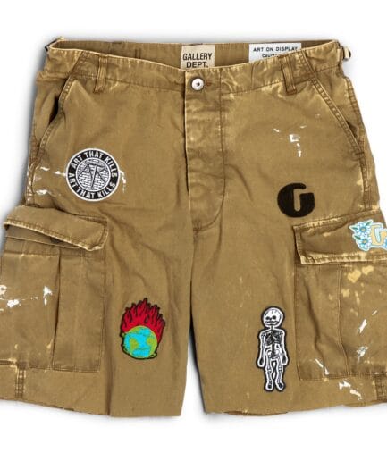 KENZIE FATIGUE GALLERY DEPT CARGO SHORTS